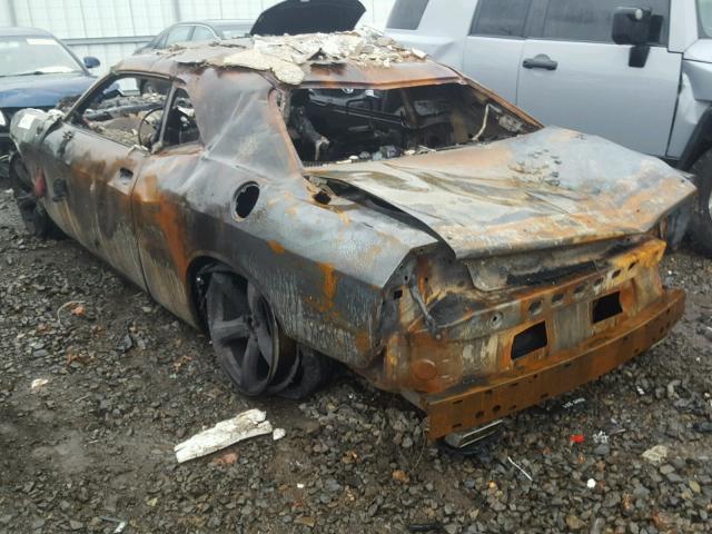 2C3CDYAG2CH286126 - 2012 DODGE CHALLENGER BURN photo 3