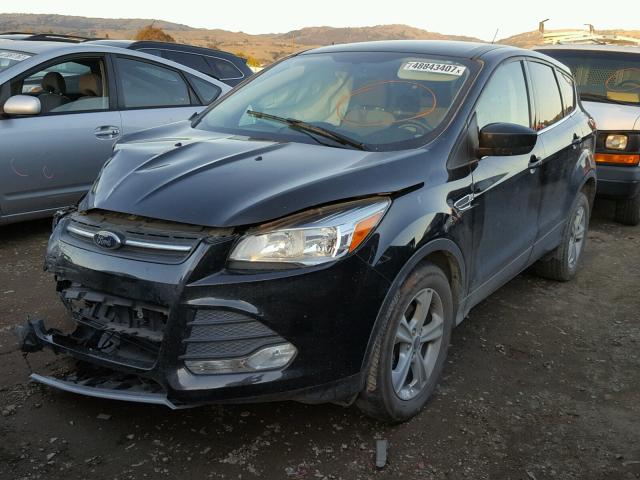 1FMCU0GX9EUE53839 - 2014 FORD ESCAPE SE BLACK photo 2