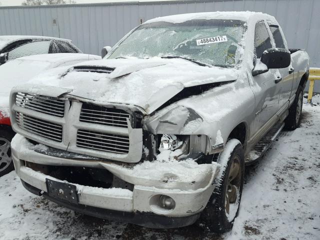 1D7HU18D84J260074 - 2004 DODGE RAM 1500 S SILVER photo 2