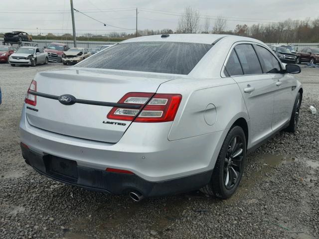 1FAHP2F88DG195582 - 2013 FORD TAURUS LIM SILVER photo 4