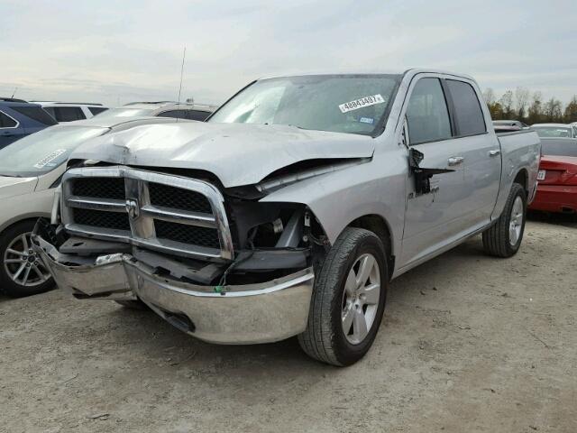 1C6RD6LP5CS113336 - 2012 DODGE RAM 1500 S SILVER photo 2