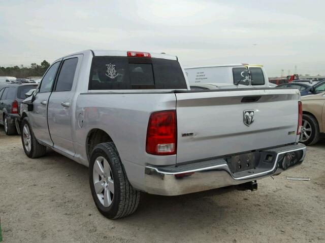 1C6RD6LP5CS113336 - 2012 DODGE RAM 1500 S SILVER photo 3