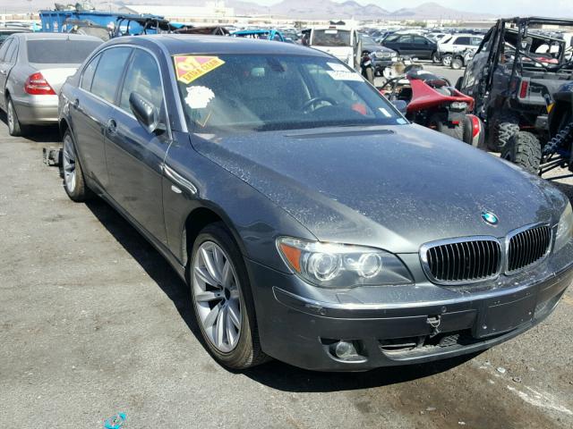 WBAHN83577DT69335 - 2007 BMW 750 GRAY photo 1