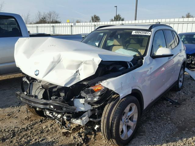 WBAVM1C53FV498422 - 2015 BMW X1 SDRIVE2 WHITE photo 2