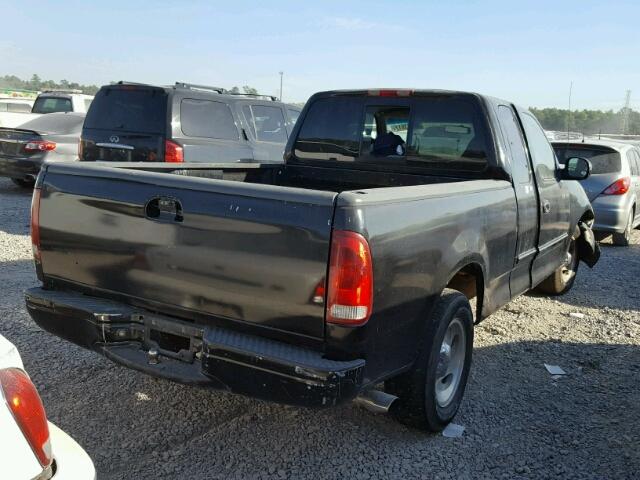 1FTRX17W8XNA81359 - 1999 FORD F150 BLACK photo 4