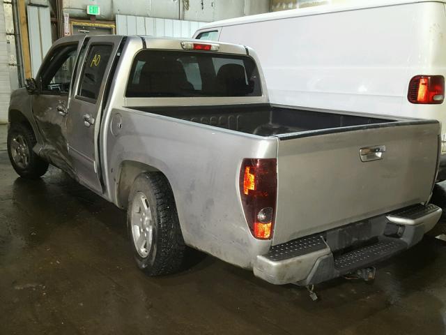 1GCDSCDE8A8131232 - 2010 CHEVROLET COLORADO L SILVER photo 3