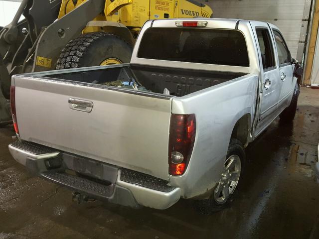 1GCDSCDE8A8131232 - 2010 CHEVROLET COLORADO L SILVER photo 4
