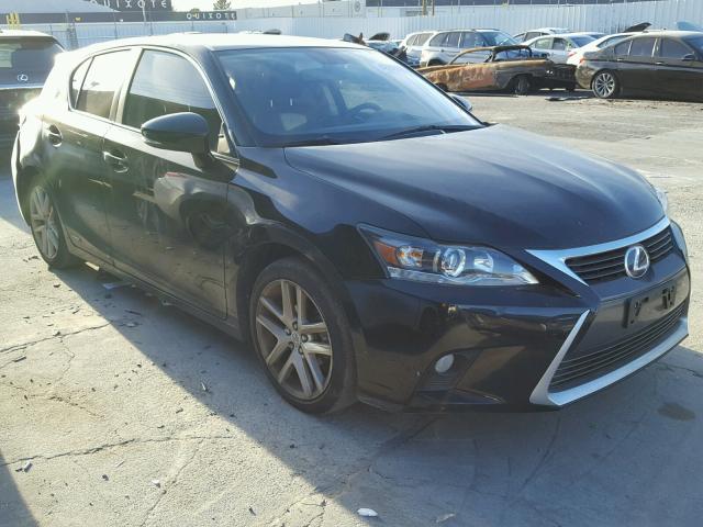 JTHKD5BH1F2241168 - 2015 LEXUS CT 200 BLACK photo 1