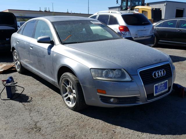 WAUAH74F27N027960 - 2007 AUDI A6 3.2 GRAY photo 1