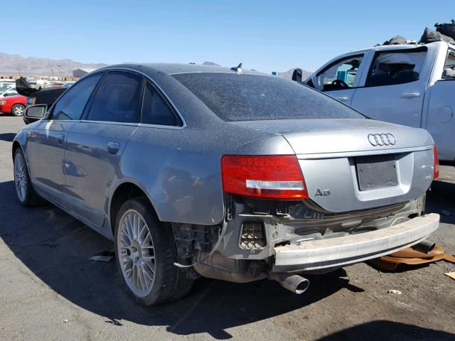 WAUAH74F27N027960 - 2007 AUDI A6 3.2 GRAY photo 3