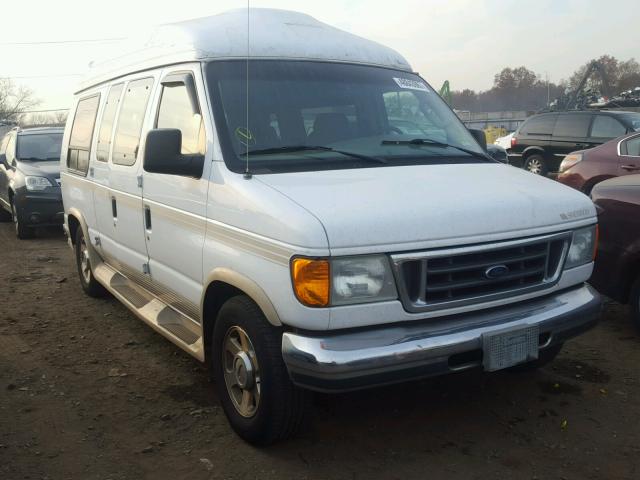 1FDRE14W34HA97968 - 2004 FORD ECONOLINE WHITE photo 1