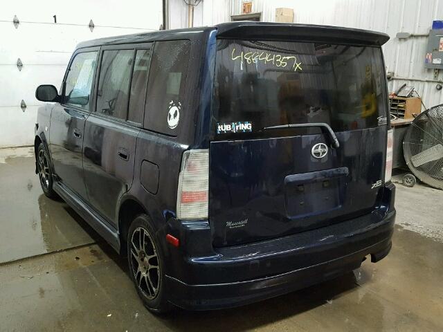 JTLKT324850186934 - 2005 TOYOTA SCION XB 蓝色 照片 3