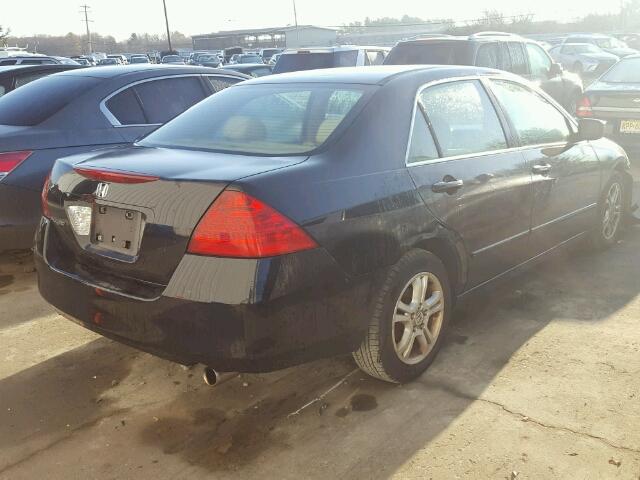 1HGCM56356A179429 - 2006 HONDA ACCORD SE BLACK photo 4