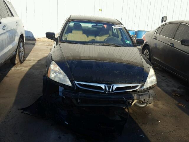 1HGCM56356A179429 - 2006 HONDA ACCORD SE BLACK photo 9