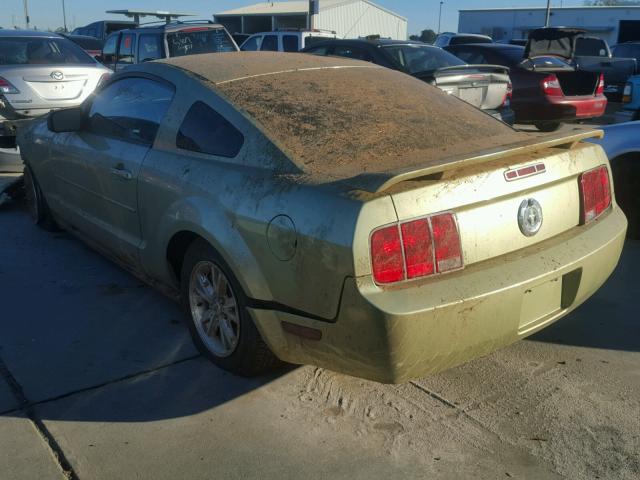 1ZVFT80N065262539 - 2006 FORD MUSTANG GREEN photo 3