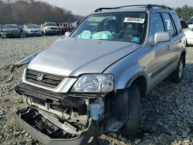 JHLRD1868XC083442 - 1999 HONDA CR-V EX SILVER photo 2