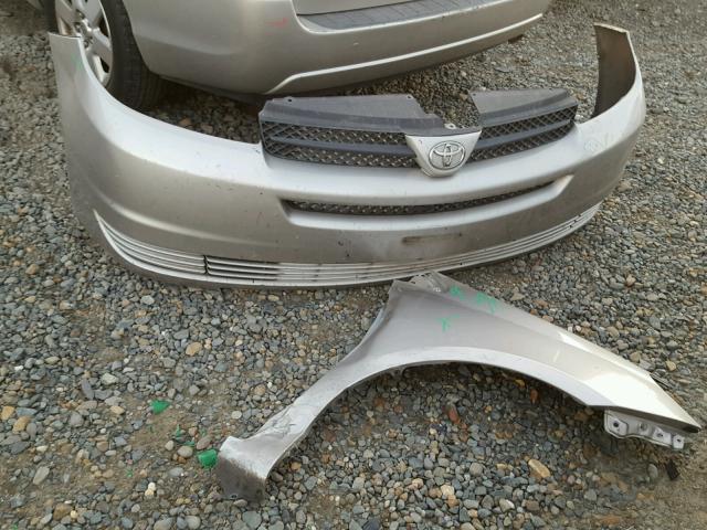 5TDZA23C65S348380 - 2005 TOYOTA SIENNA CE SILVER photo 9