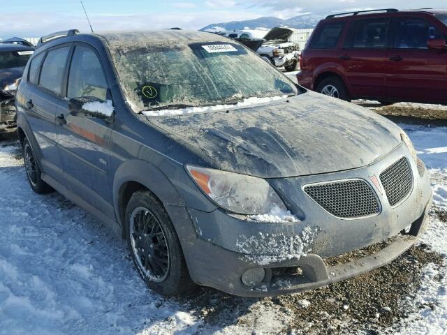 5Y2SL65858Z421639 - 2008 PONTIAC VIBE GREEN photo 1