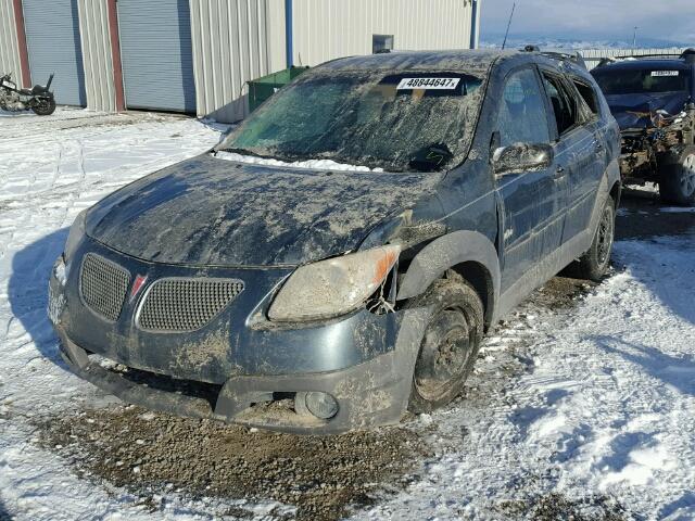 5Y2SL65858Z421639 - 2008 PONTIAC VIBE GREEN photo 2