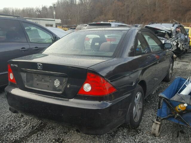 1HGEM22984L021539 - 2004 HONDA CIVIC EX BLACK photo 4