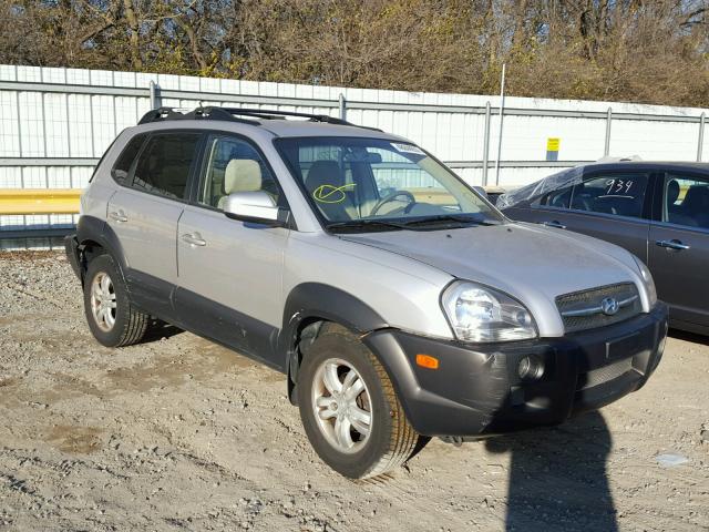 KM8JN12D16U272355 - 2006 HYUNDAI TUCSON GLS SILVER photo 1