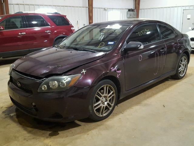 JTKDE167X90286751 - 2009 TOYOTA SCION TC 紫色 照片 2
