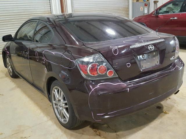 JTKDE167X90286751 - 2009 TOYOTA SCION TC 紫色 照片 3