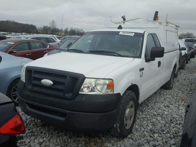 1FTRF12248KD97254 - 2008 FORD F150 WHITE photo 2