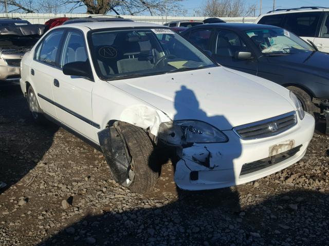 2HGEJ6675YH596712 - 2000 HONDA CIVIC LX WHITE photo 1