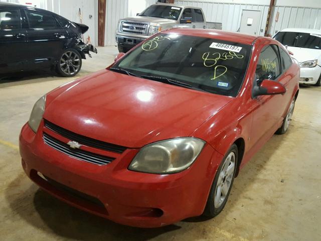 1G1AM18B587288288 - 2008 CHEVROLET COBALT SPO RED photo 2