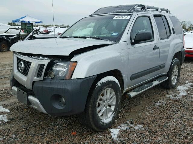 5N1AN0NU3EN813565 - 2014 NISSAN XTERRA X GRAY photo 2