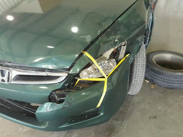 JHMCM56673C022055 - 2003 HONDA ACCORD EX GREEN photo 9