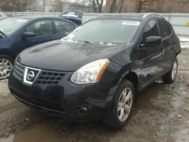 JN8AS58V19W165341 - 2009 NISSAN ROGUE S BLACK photo 2