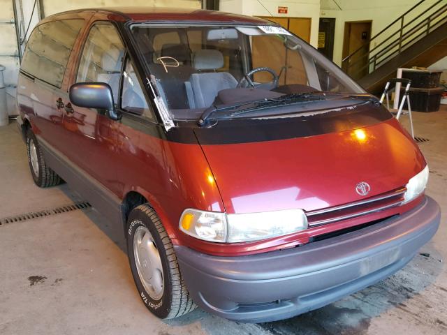 JT3AC14R3S1195636 - 1995 TOYOTA PREVIA LE MAROON photo 1