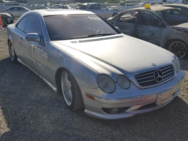 WDBPJ73J22A026166 - 2002 MERCEDES-BENZ CL 55 AMG SILVER photo 1