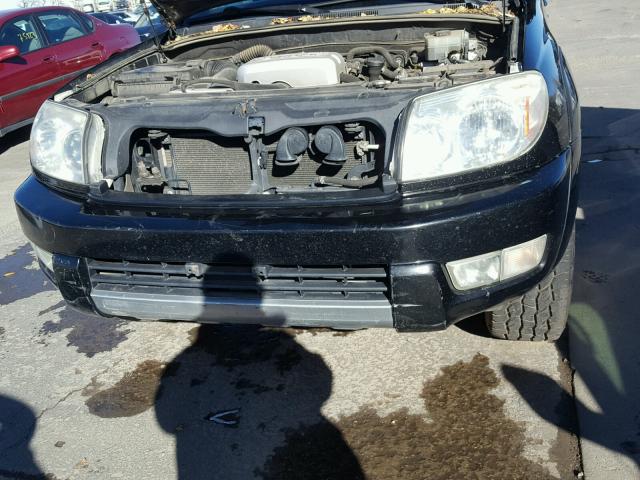 JTEBT17R640031250 - 2004 TOYOTA 4RUNNER LI BLACK photo 7