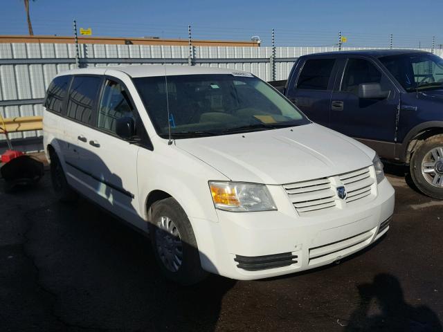 2D8HN44H68R798888 - 2008 DODGE GRAND CARA WHITE photo 1