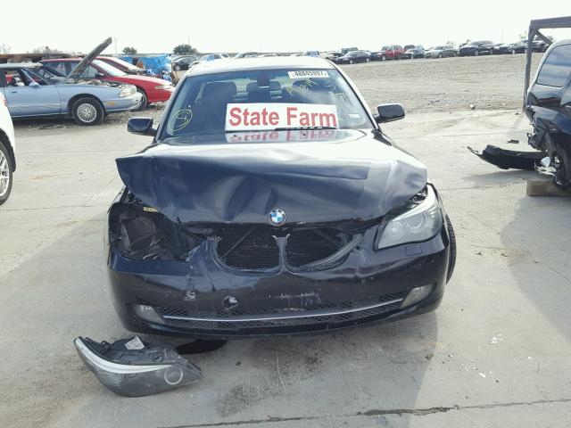 WBANW13579C161035 - 2009 BMW 535 I BLACK photo 9