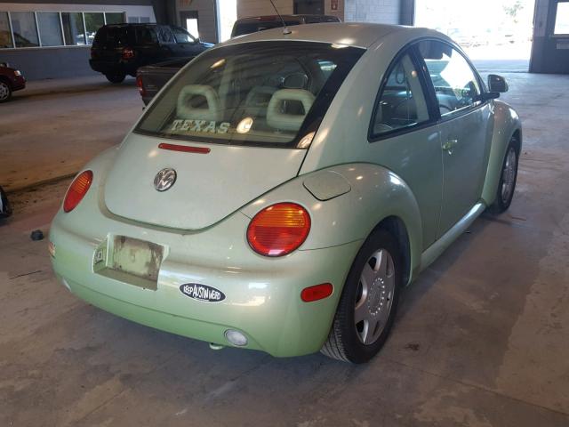3VWCC21C1YM404505 - 2000 VOLKSWAGEN NEW BEETLE Yaşıl foto 4