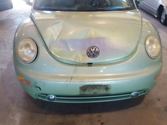 3VWCC21C1YM404505 - 2000 VOLKSWAGEN NEW BEETLE Yaşıl foto 9