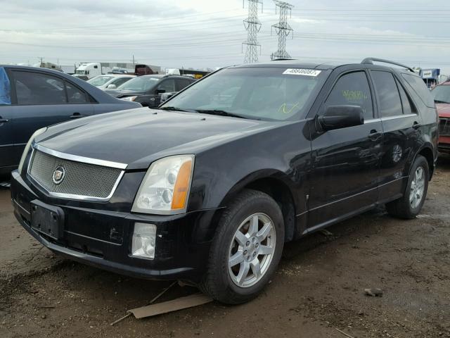 1GYEE637560176189 - 2006 CADILLAC SRX BLACK photo 2