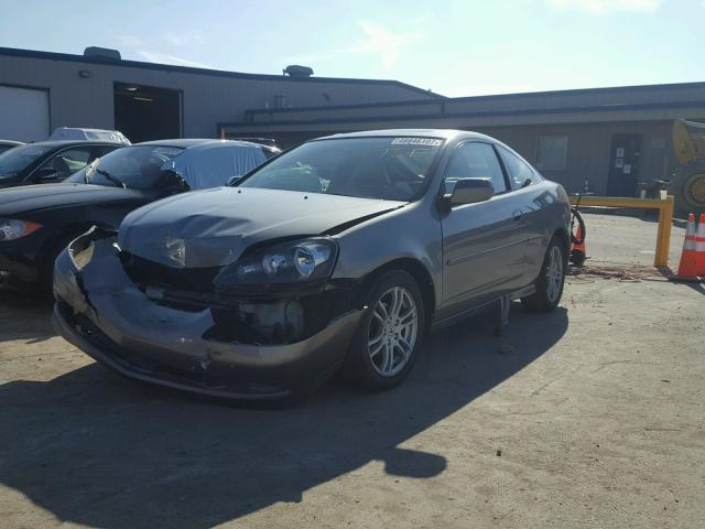 JH4DC54805S017140 - 2005 ACURA RSX GRAY photo 2