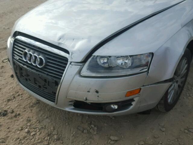 WAUDH74F57N153808 - 2007 AUDI A6 3.2 QUA SILVER photo 9