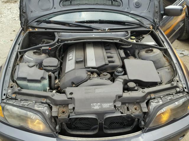 WBAEU33442PF67784 - 2002 BMW 325 XI GRAY photo 7