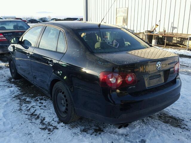 3VWJZ71K19M062324 - 2009 VOLKSWAGEN JETTA S 黑色 照片 3