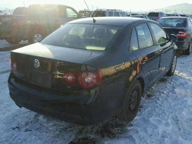 3VWJZ71K19M062324 - 2009 VOLKSWAGEN JETTA S 黑色 照片 4