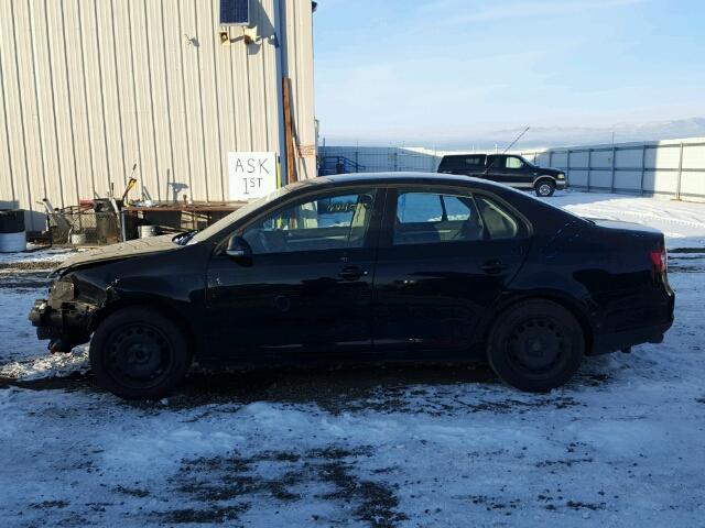 3VWJZ71K19M062324 - 2009 VOLKSWAGEN JETTA S 黑色 照片 9