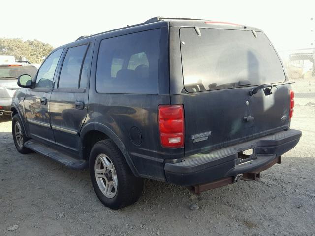 1FMRU15L01LB28612 - 2001 FORD EXPEDITION BLACK photo 3