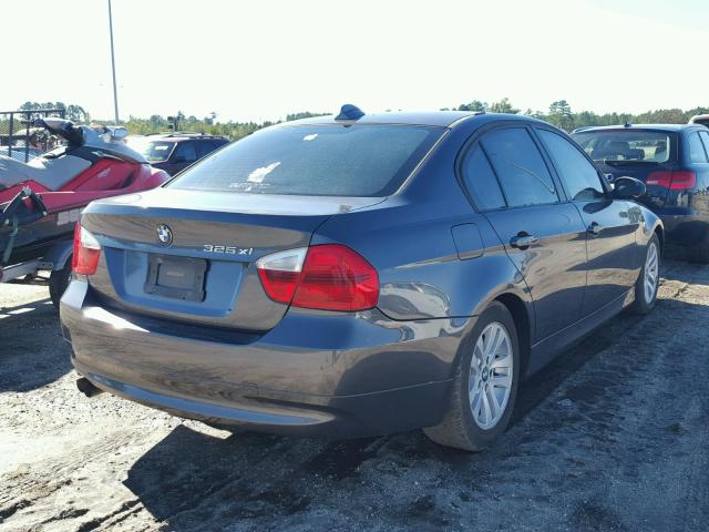 WBAVD13506KV01276 - 2006 BMW 325 XI CHARCOAL photo 4