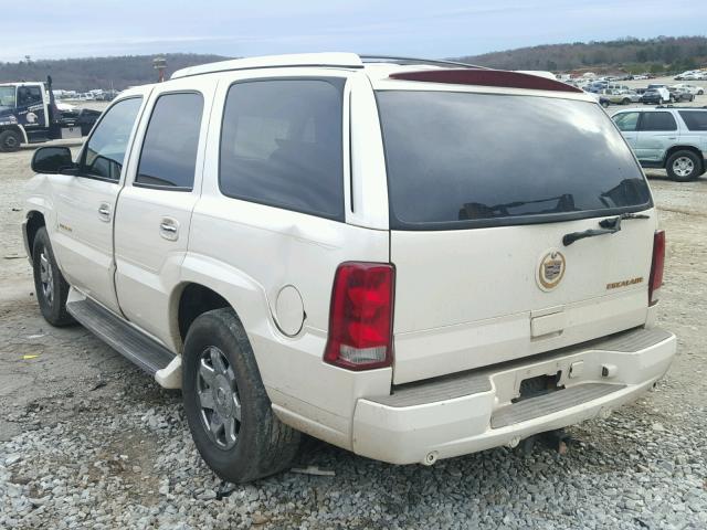 1GYEC63T32R175647 - 2002 CADILLAC ESCALADE L WHITE photo 3